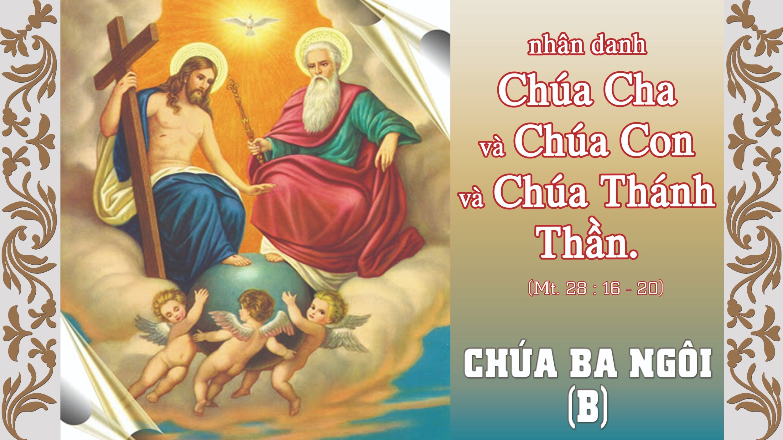 Chúa Ba Ngôi - năm B