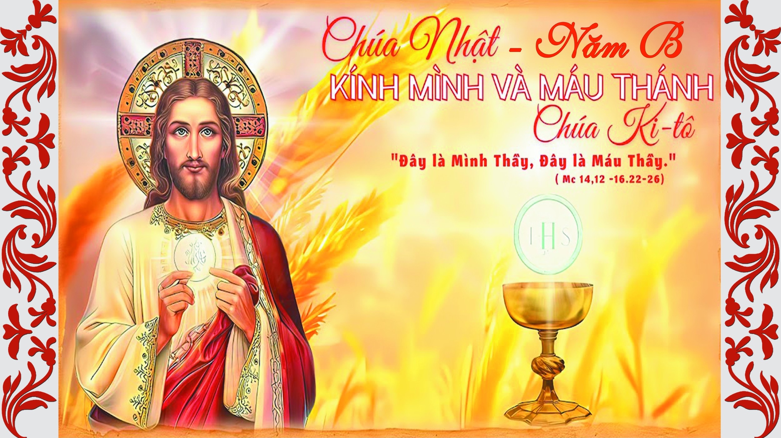 Mình Máu Thánh Chúa Giêsu - năm B