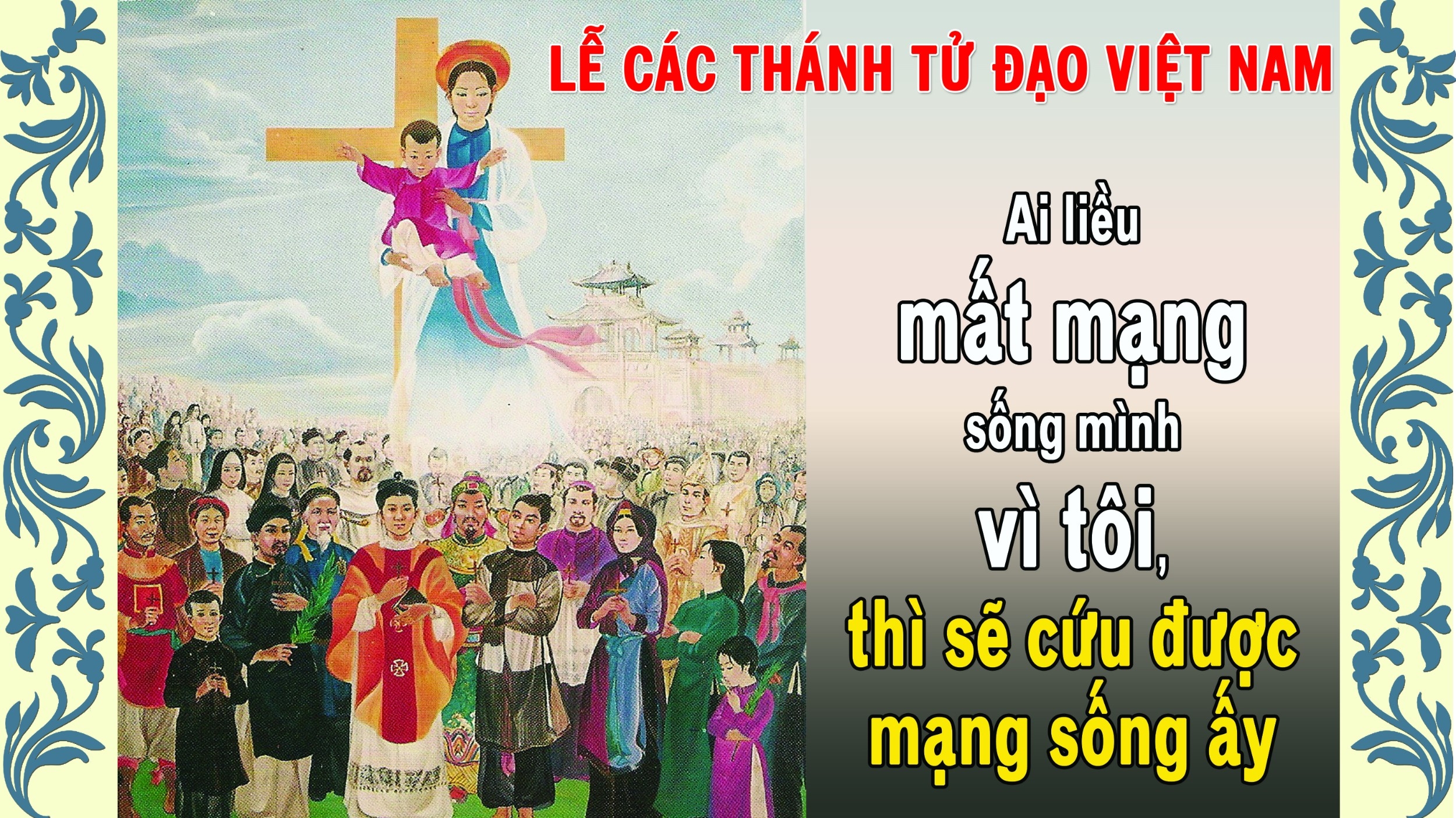 Lễ các thánh tử đạo Việt Nam