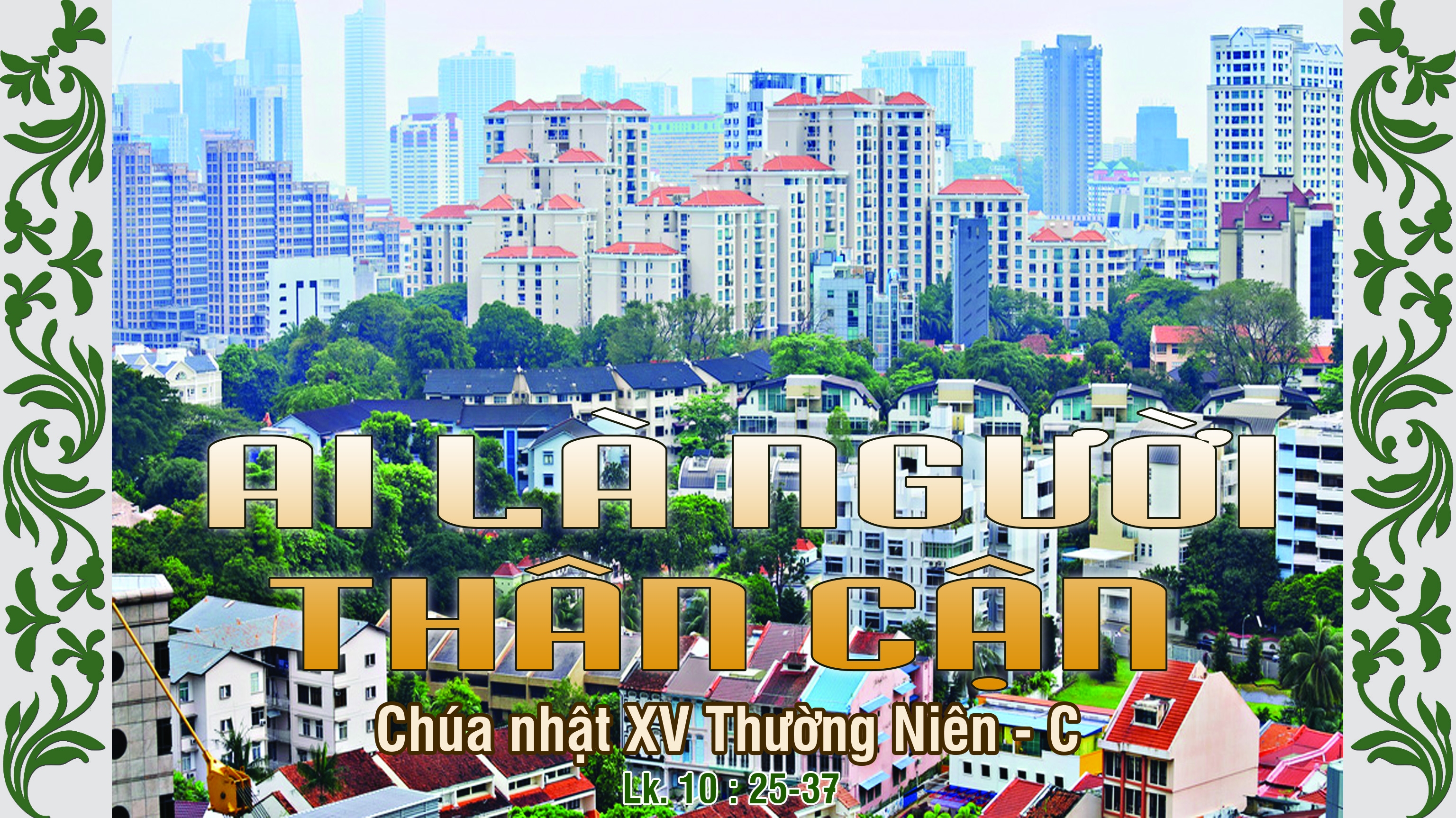 Chúa nhật 15 thường niên - năm C (1)