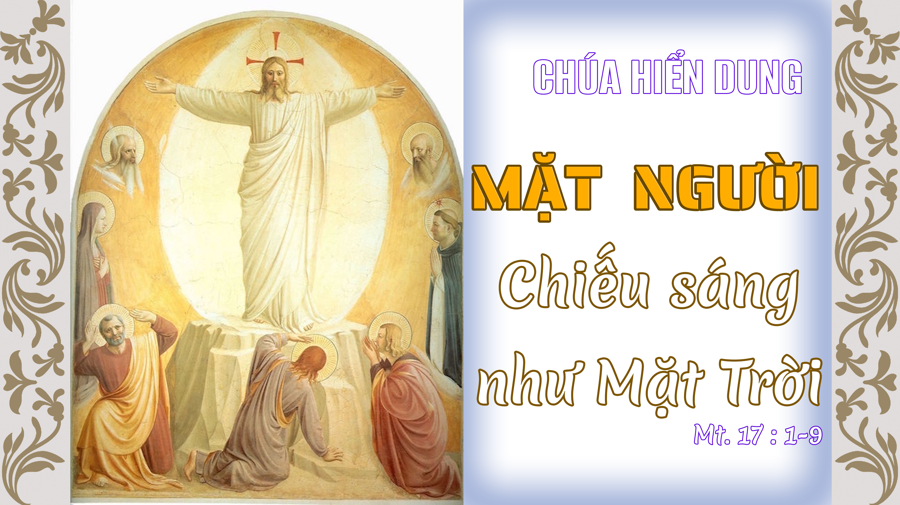 Chúa hiển dung (3)